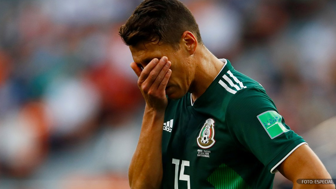 México jugará los octavos de final sin Héctor Moreno