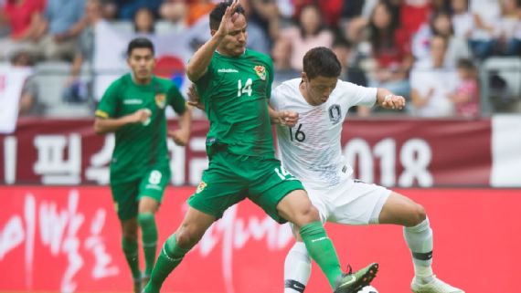 Corea del Sur vs Bolivia