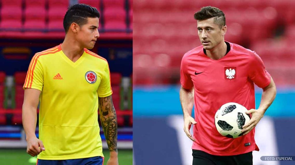 Los del Bayern se verán las caras en el Polonia vs Colombia