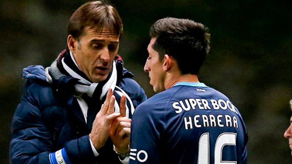 Lopetegui ya dirigió a Herrera en el Porto