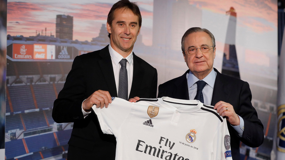 Real Madrid presenta a Julen Lopetegui