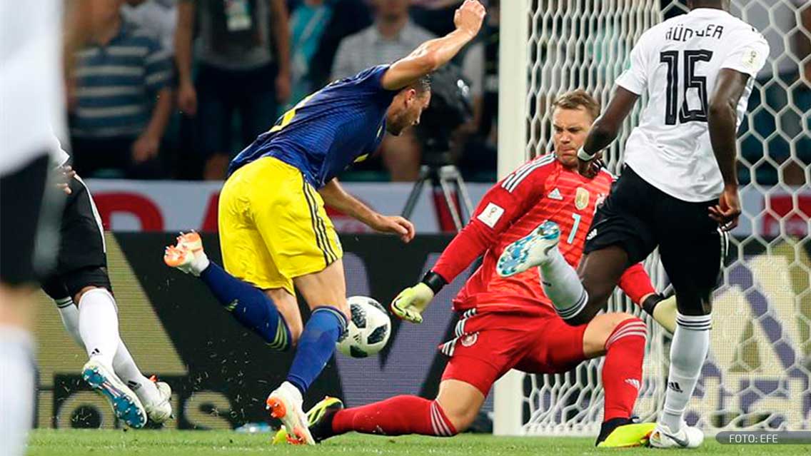 Los 5 hombres a seguir de Suecia vs México 0