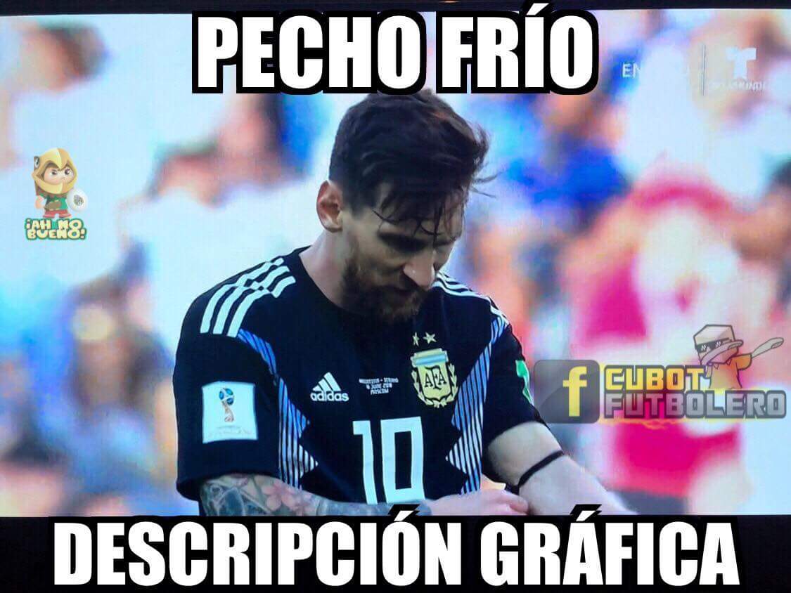 Messi, el villano y protagonista de los memes de Argentina 2