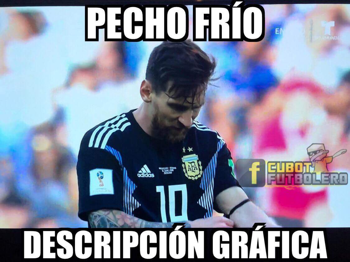 Messi, el villano y protagonista de los memes de Argentina 3