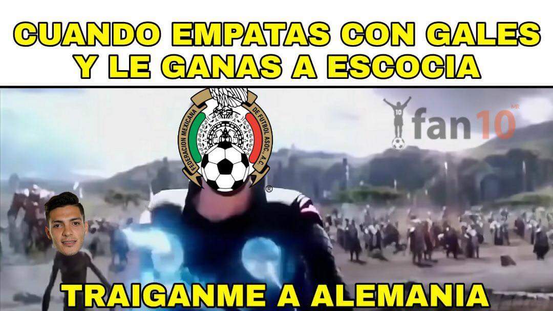 México aburre en su despedida, en los memes del partido 1