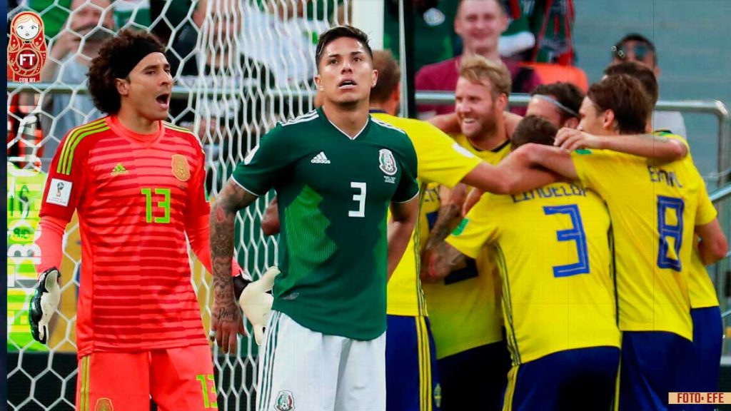 México, humillado ante Suecia pero pasa a Octavos