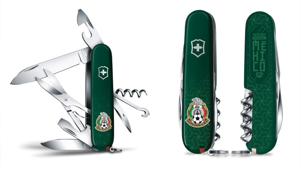 Victorinox y Futbol Total te regalan la navaja edición especial de la Selección Mexicana.