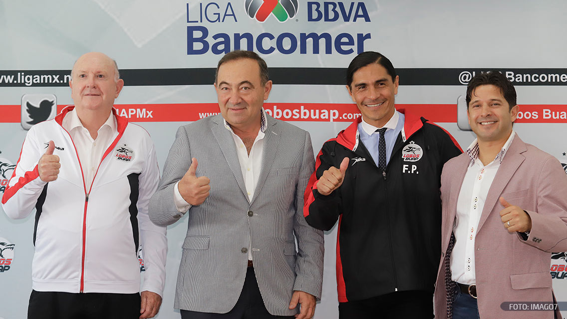 Palencia y Lapuente, presentados con Lobos BUAP