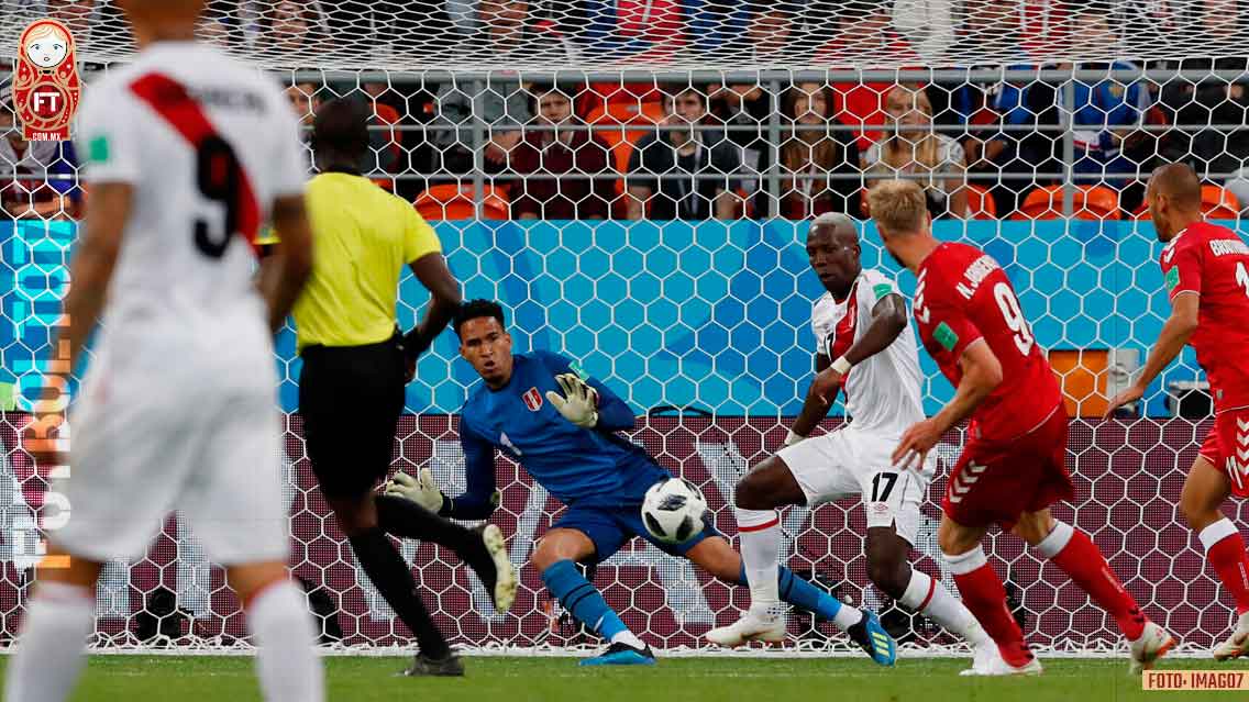 Dinamarca comienza el sueño con triunfo sobre Perú