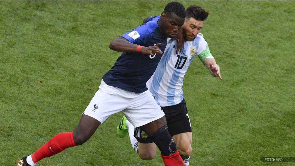 Messi me hace amar el futbol: Paul Pogba