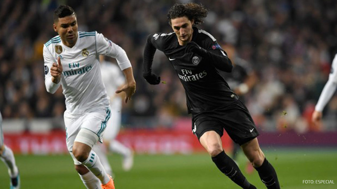 Adrien Rabiot, mediocampista del Paris Saint Germain