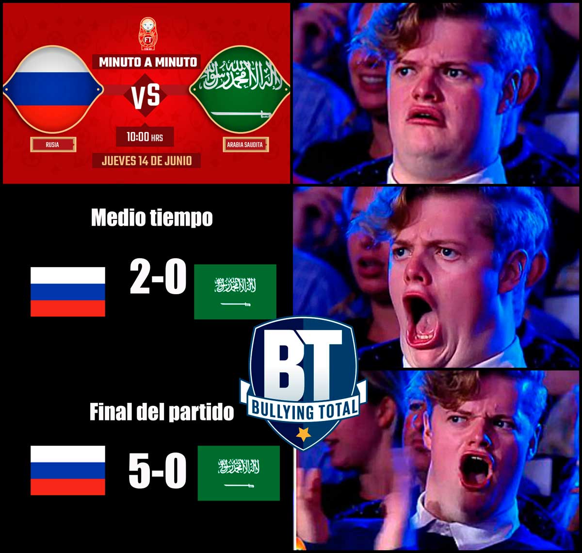 Los memes de la inauguración en Rusia 2018 11