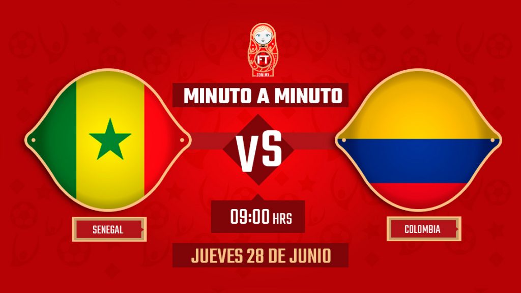 Senegal vs Colombia | Mundial Rusia 2018 | EN VIVO: Minuto a minuto