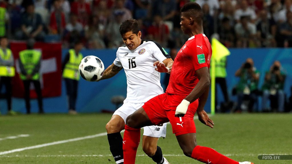 Suiza y Costa Rica ofrecen entretenido partido en Copa del Mundo Rusia 2018