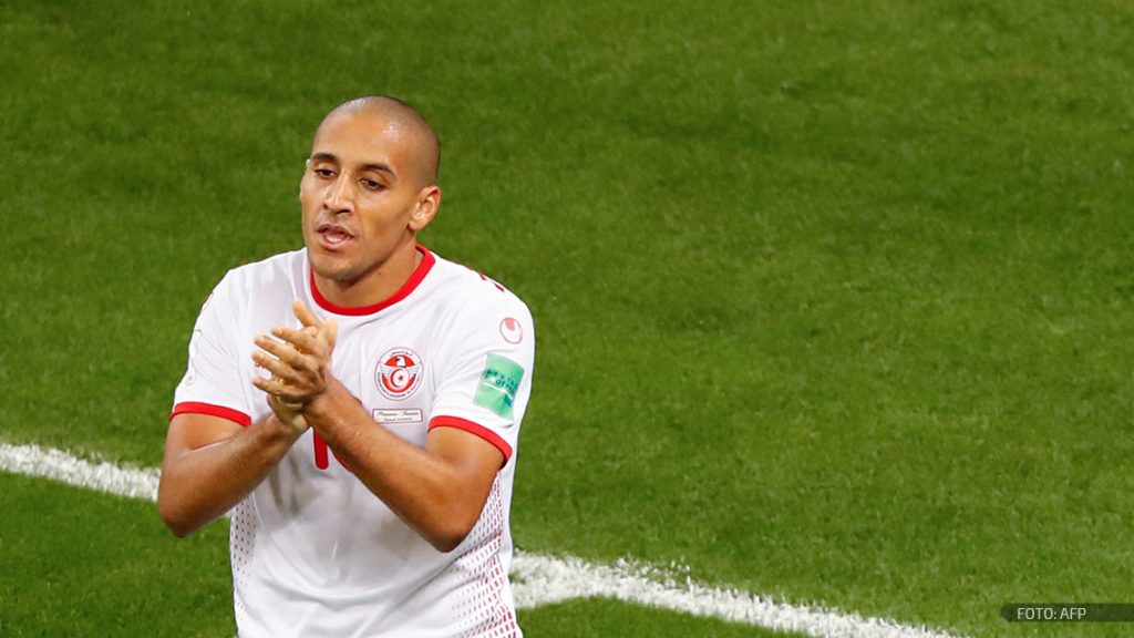 Wahbi Khazri, autor de un gol en el Túnez vs Panamá
