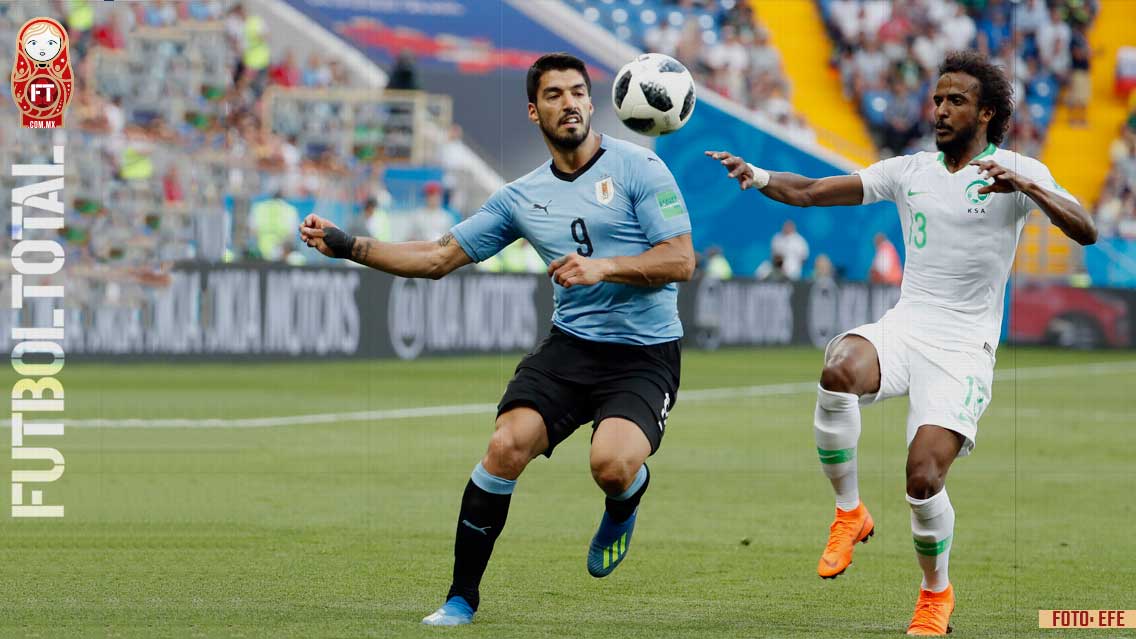 Uruguay vence con poco a Arabia Saudita y se clasifica