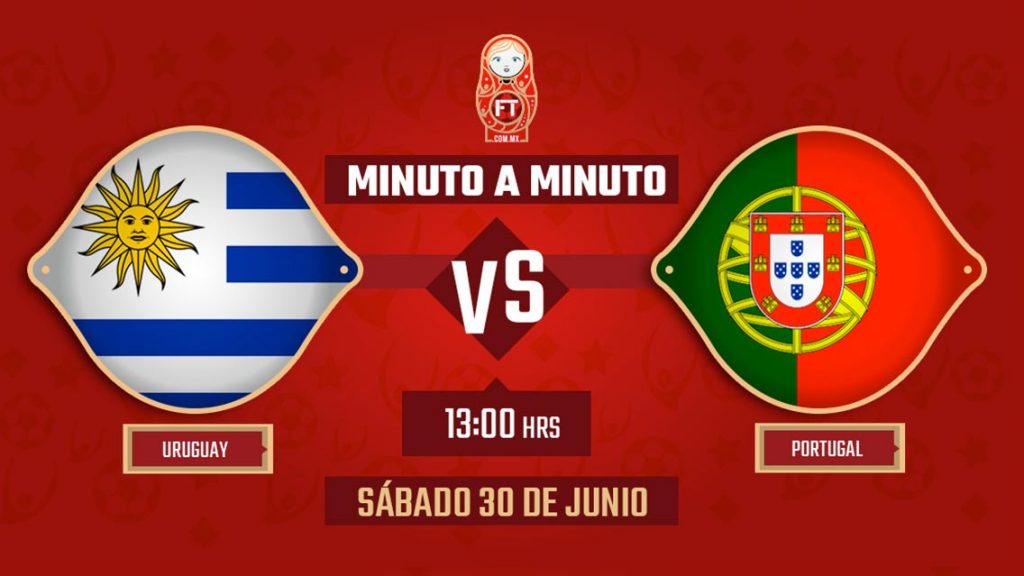 Uruguay vs Portugal | Mundial Rusia 2018 | EN VIVO: Minuto a minuto