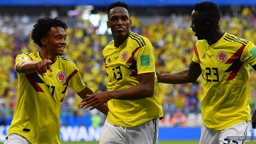 Yerry Mina, defensa central de Colombia