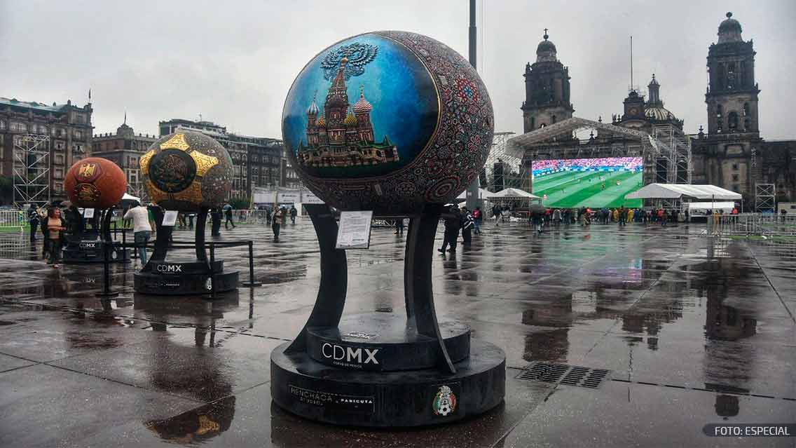 La emoción del mundial llega a la CDMX con # Zocafut