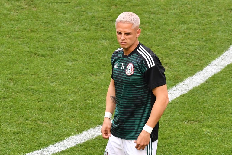 Calentamiento de México, Chicharito