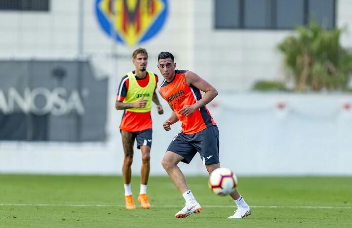 Funes Mori entrena con el Villarreal