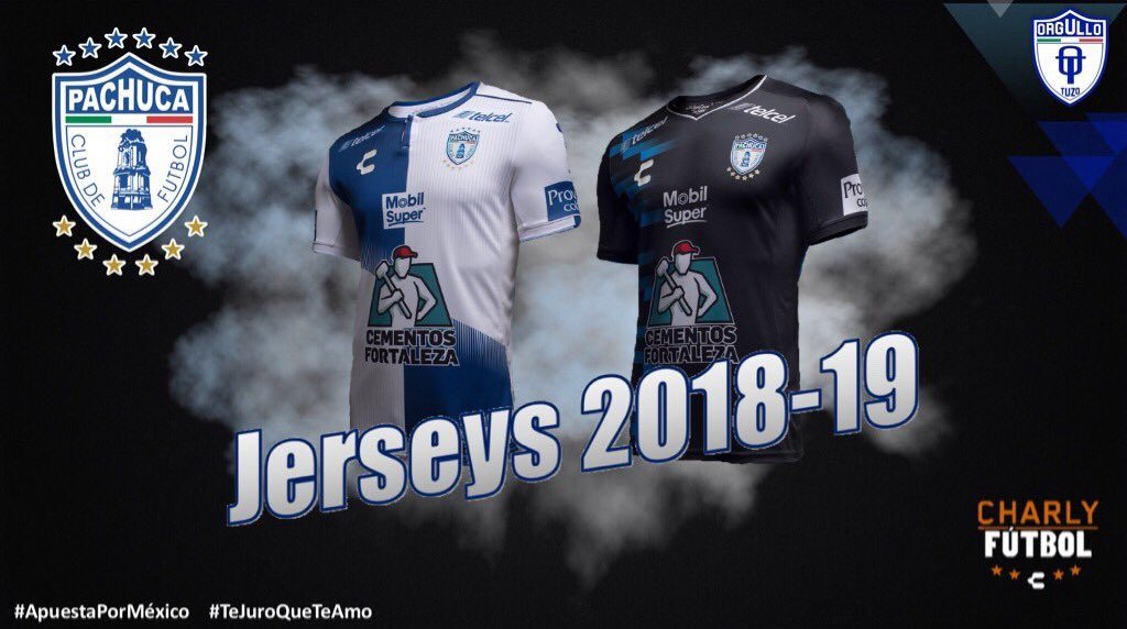 Nuevo uniforme Pachuca 2018-19