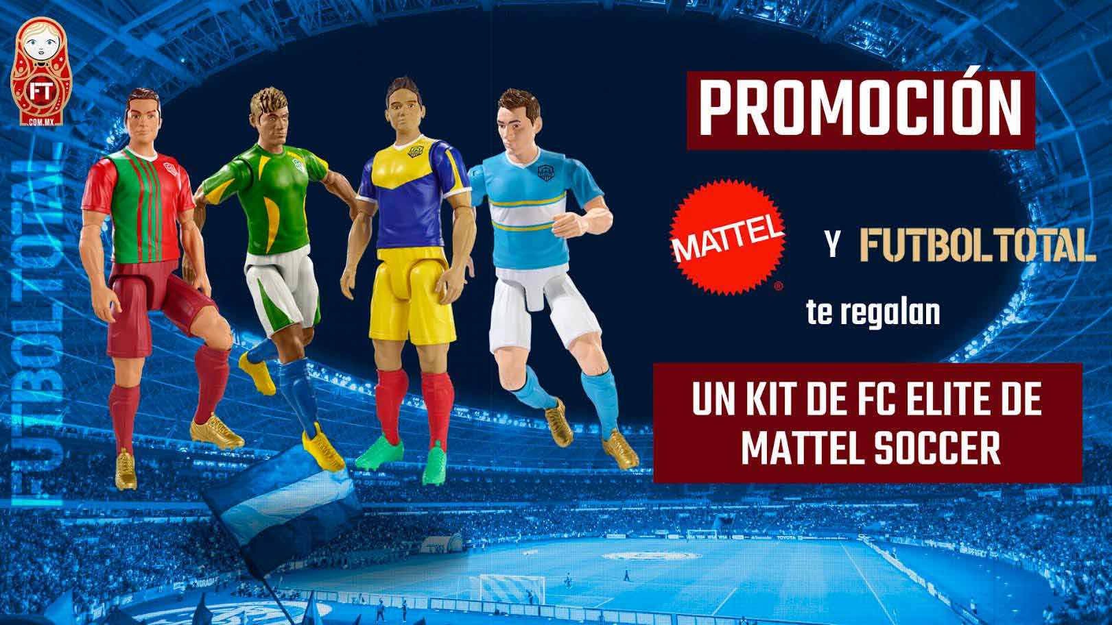 Mattel te regala un kit FC Elite Soccer