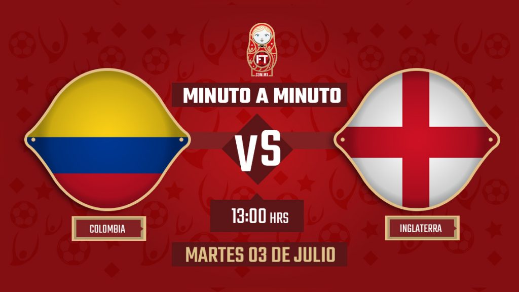 Colombia vs Inglaterra | Mundial Rusia 2018 | EN VIVO: Minuto a minuto