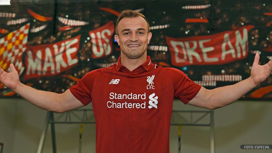 Shaqiri es nuevo refuerzo de Liverpool