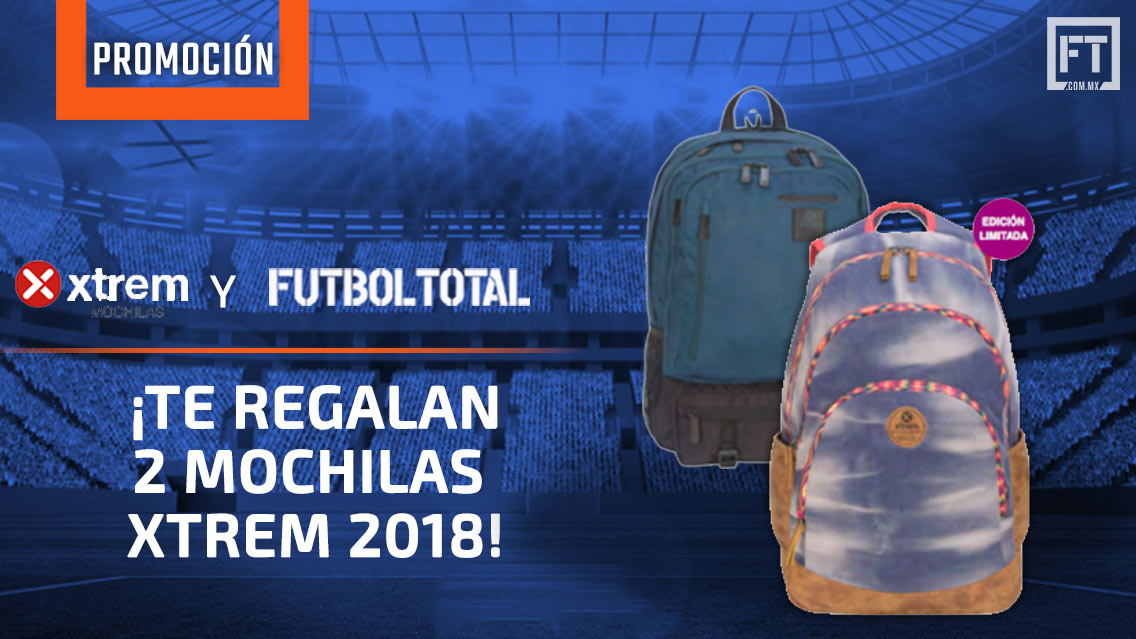 Futbol Total te regala 2 mochilas Xtrem 2018