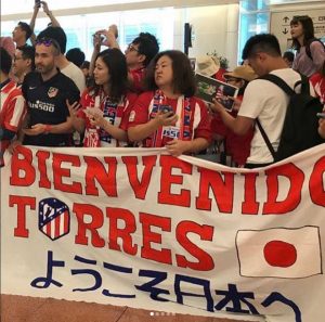 Fernando Torres llega a Japón