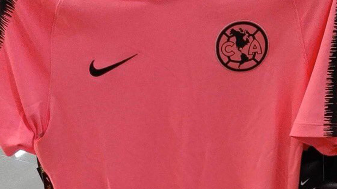 América tendrá camiseta rosa en el Apertura 2018