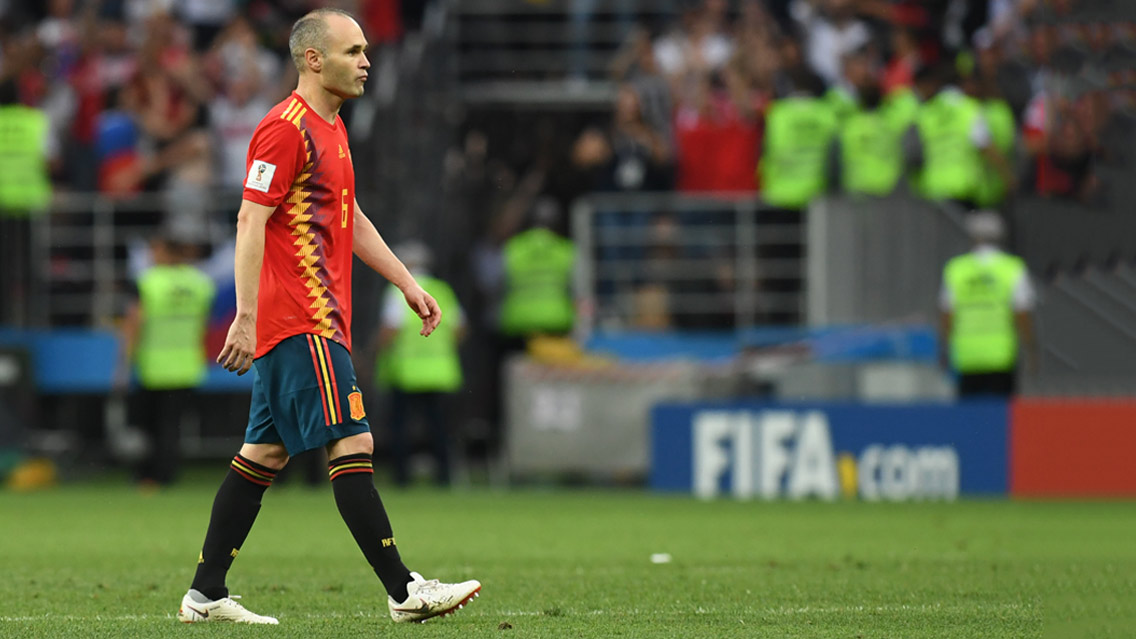 Andrés Iniesta se despide oficialmente de España