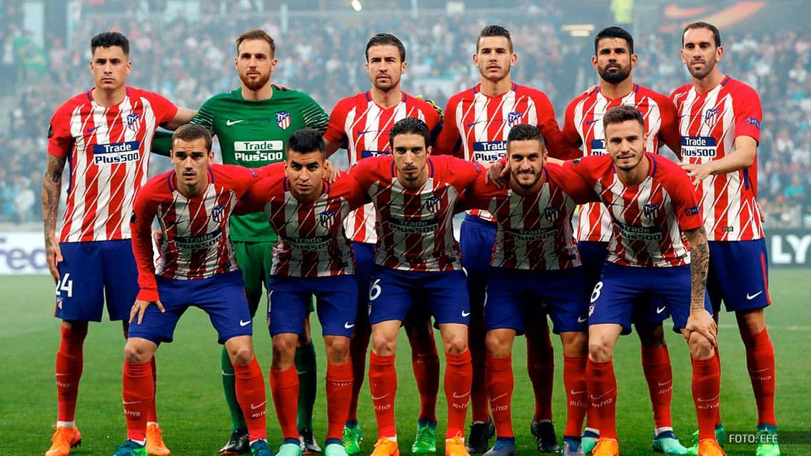 Plantilla atletico de madrid 2018