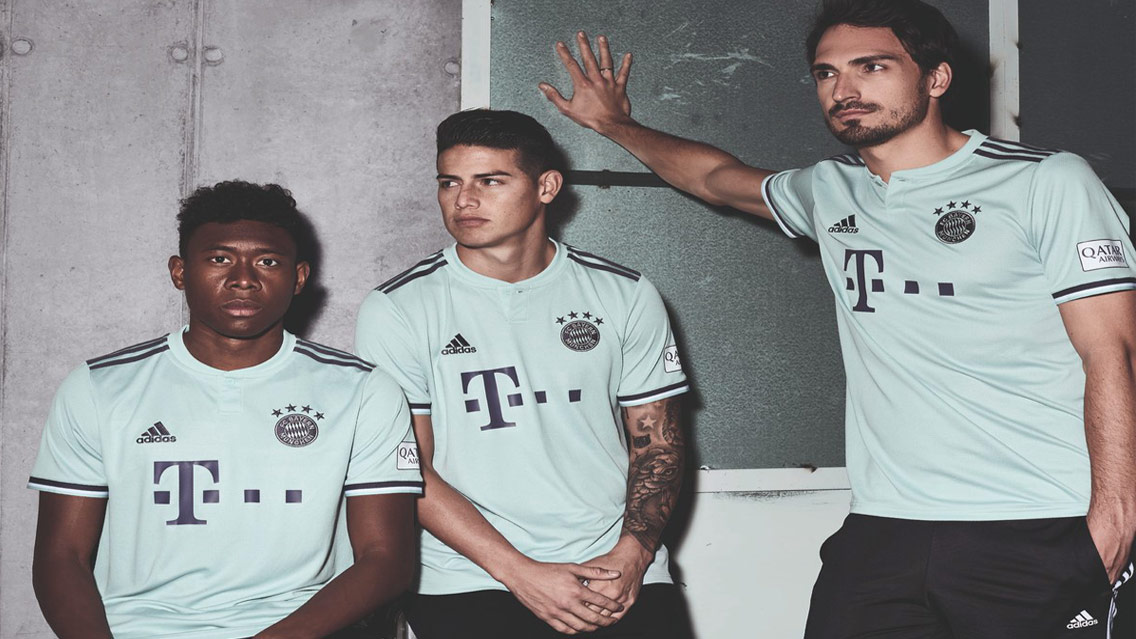 Bayern Munich lanza tercera equipación