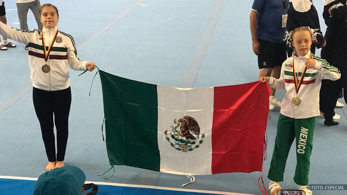 Mexicana gana el Oro en Campeonato Mundial de Gimnasia Femenil con Síndrome de Down