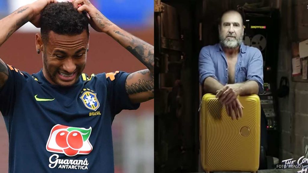 La creativa burla de Cantona hacia la exageración de Neymar
