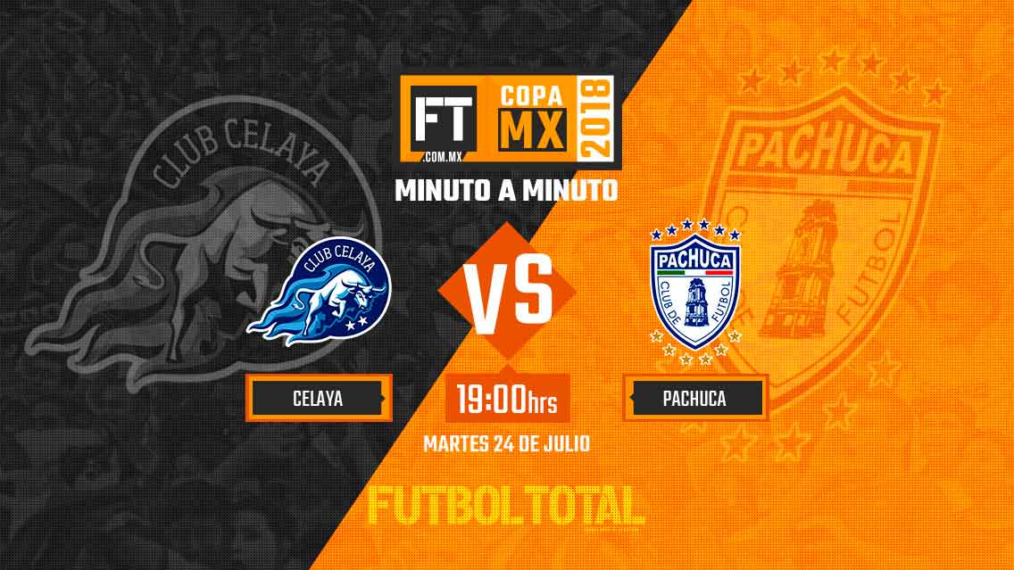 Celaya FC vs Tuzos de Pachuca | Copa MX 2018 | EN VIVO: Minuto a minuto