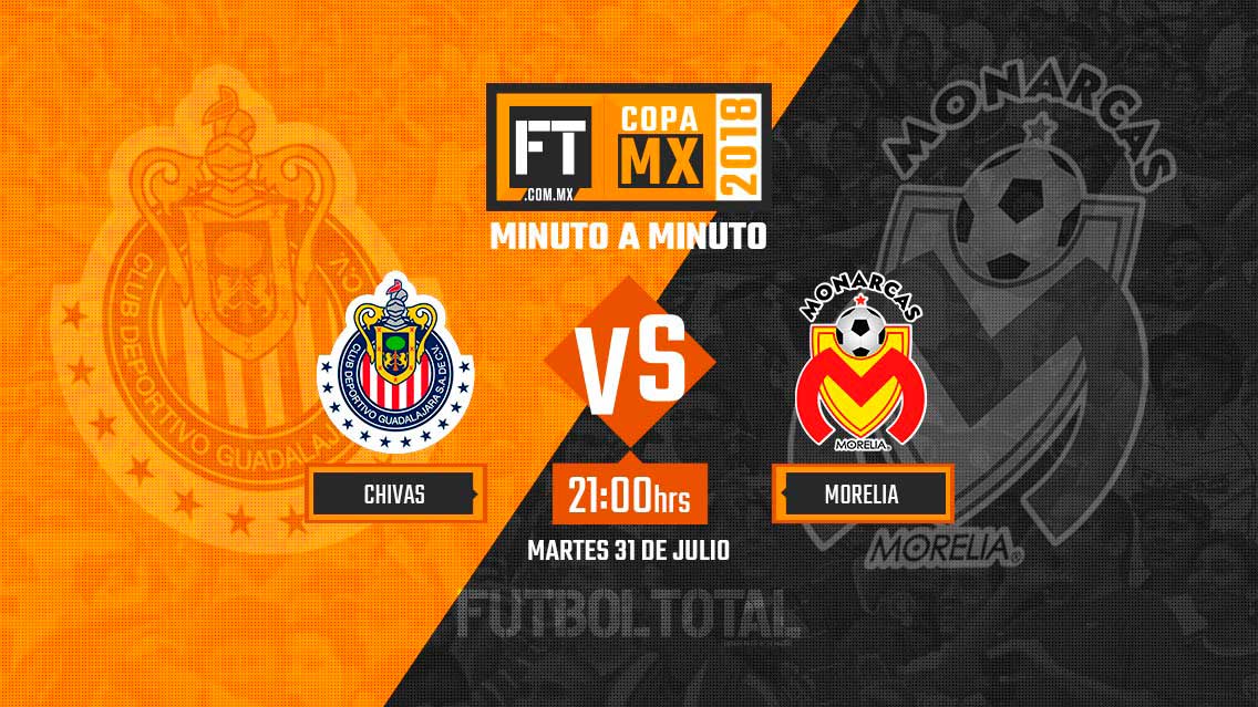 Chivas vs Monarcas Morelia | Copa MX 2018 | EN VIVO: Minuto a minuto