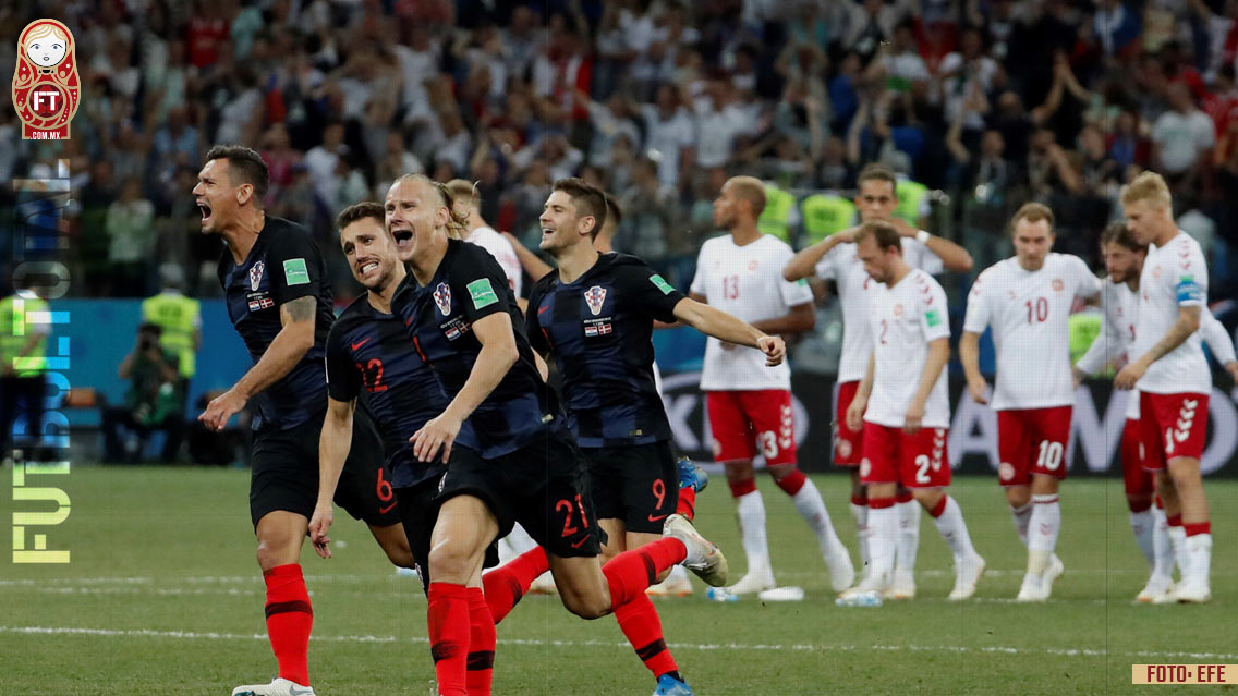Croacia vence con dramatismo a Dinamarca y apunta a cuartos de final