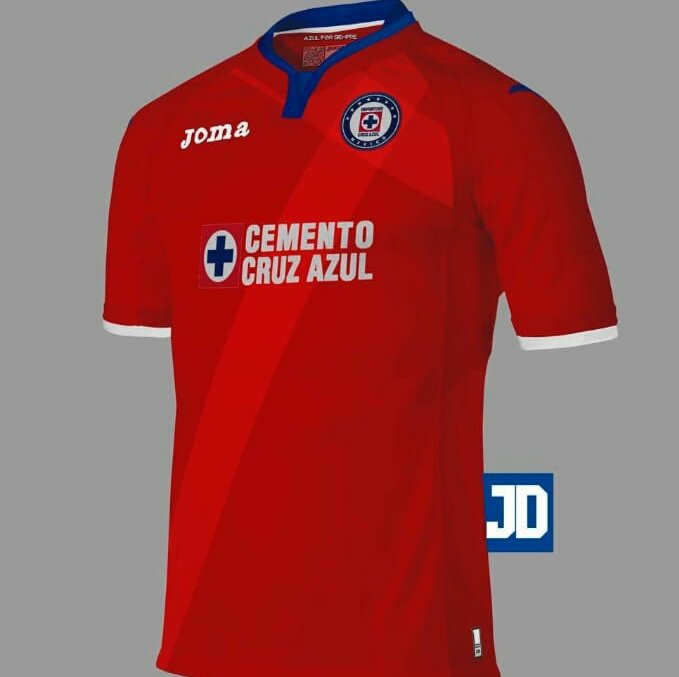 Así sería la camiseta de Cruz Azul con Joma 2