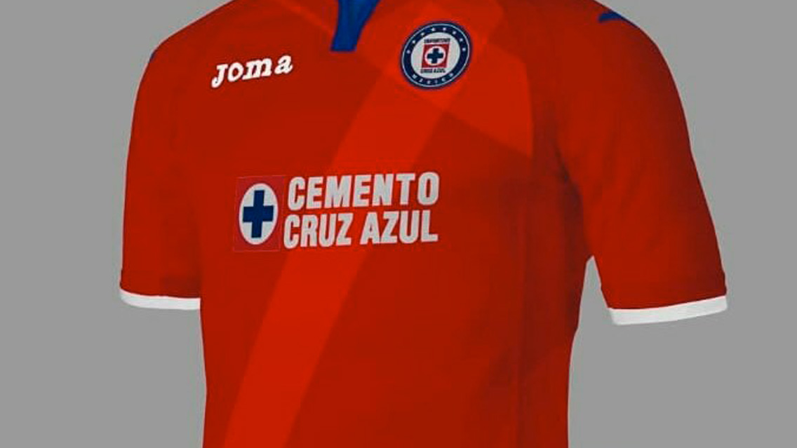 Así sería la camiseta de Cruz Azul con Joma