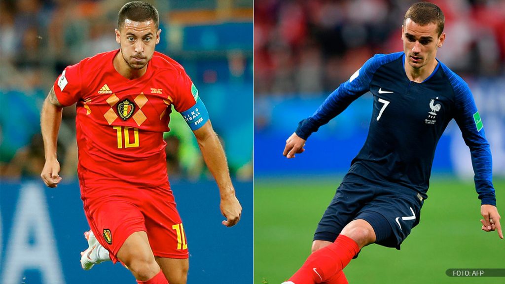 Francia vs Bélgica