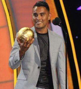 Gallito Vázquez Balón de Oro mediocampista