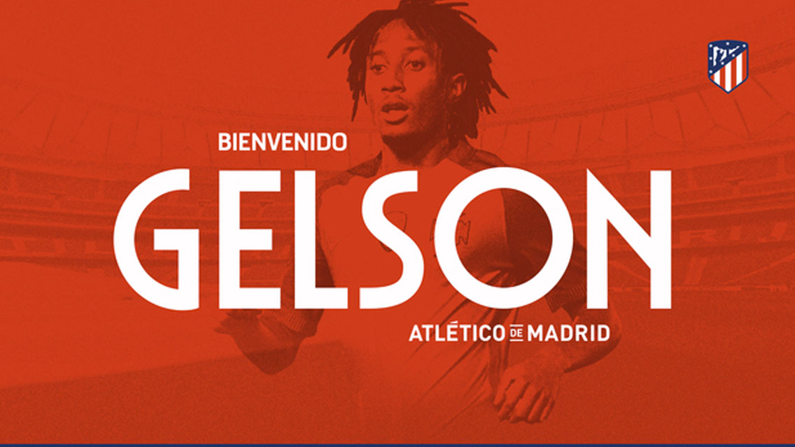 Atlético de Madrid ficha al portugués Gelson Martins