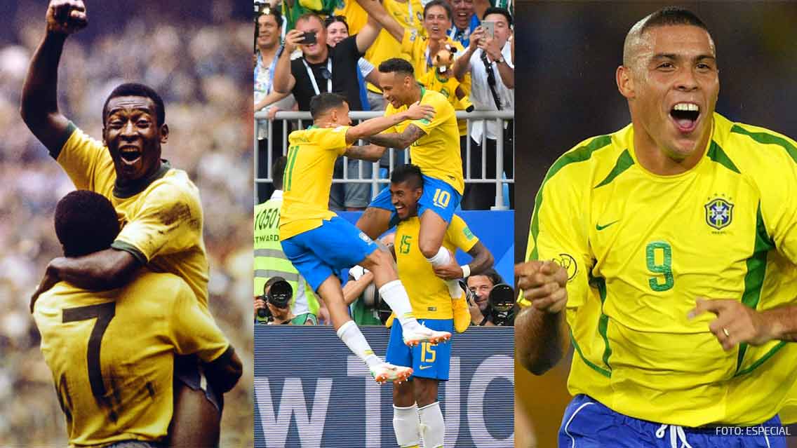 Brasil, los mayores anotadores en Copas del Mundo