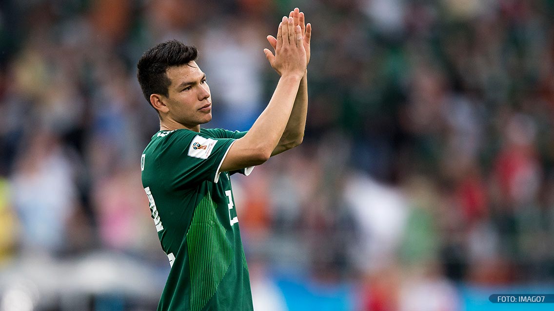 Hirving Lozano en el ’11 ideal’ de Rusia 2018