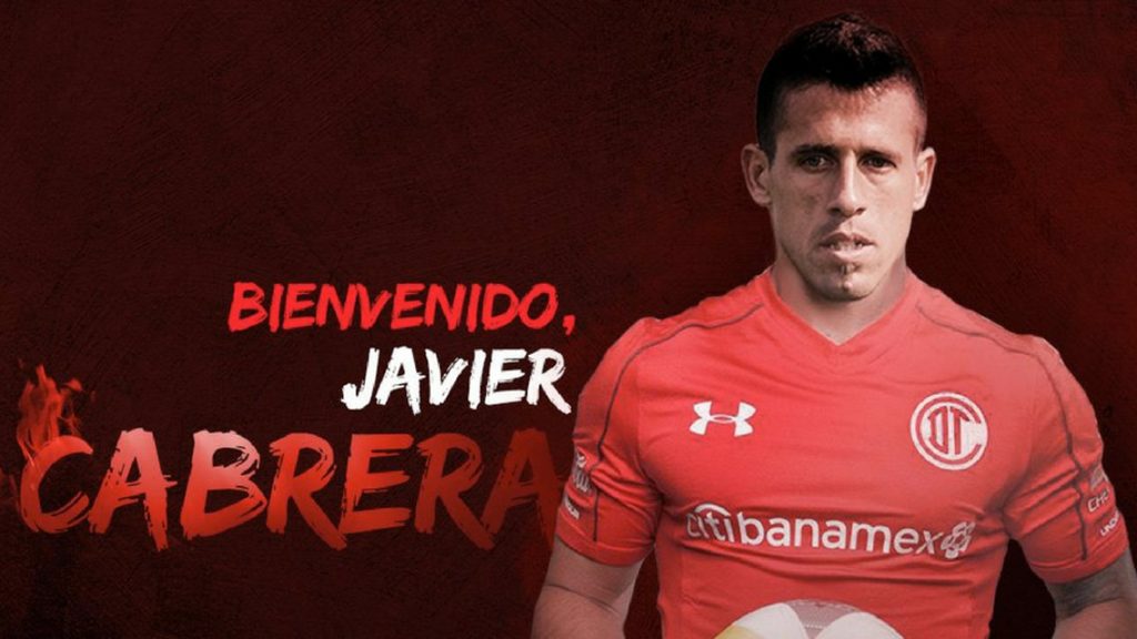 Toluca presenta a Javier Cabrera, su último refuerzo