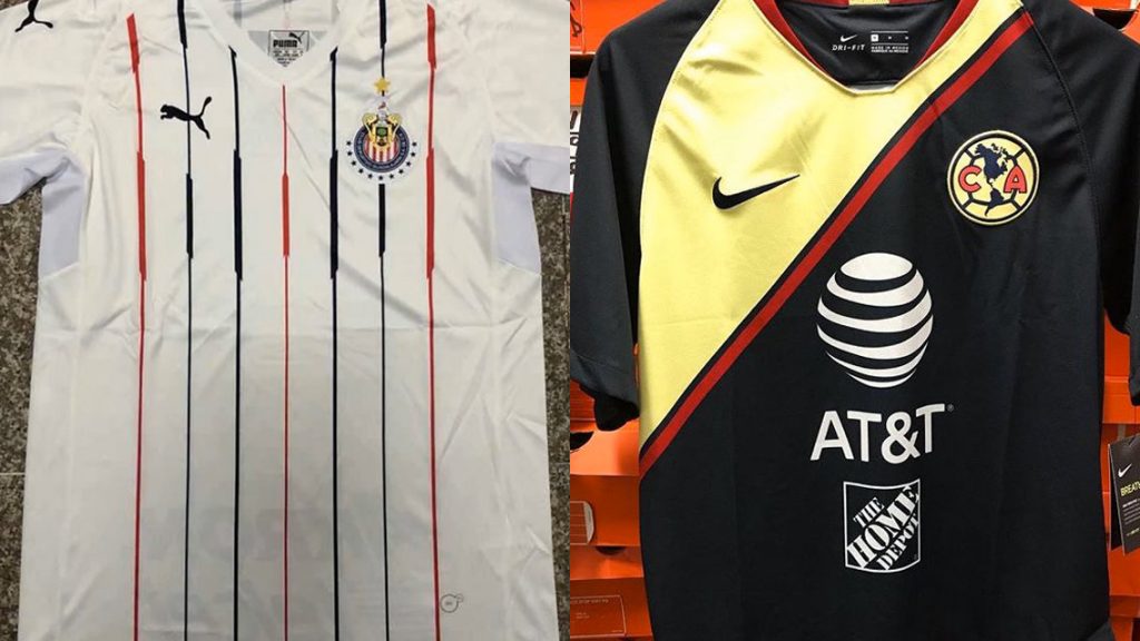 El jersey que llevarán los 4 'grandes' de la Liga MX