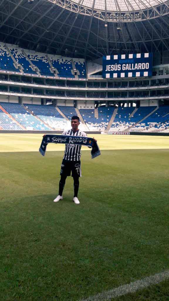 Jesús Gallardo fue presentado con el Monterrey